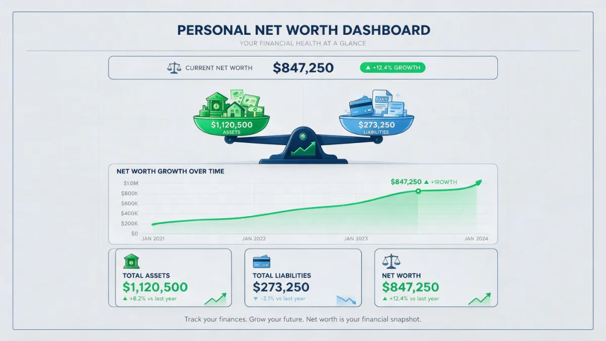 How to Track Net Worth for Beginners: And What Your Number Means