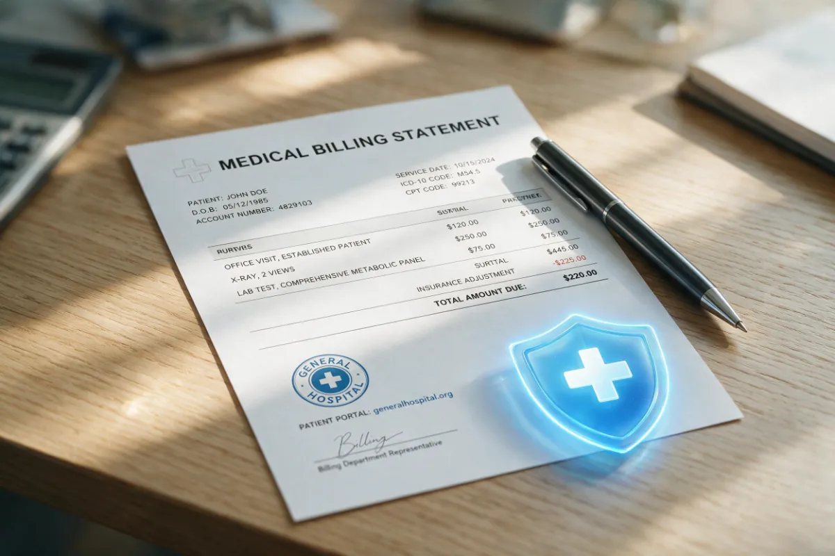 A document outlining 2026 rules for how medical debt affects credit scores following the CFPB Regulation V ruling.
