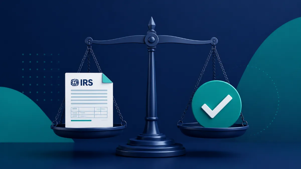 Contribution-Scale IRS retirement guidelines scale showing balance and correction for excess 401(k) contributions
