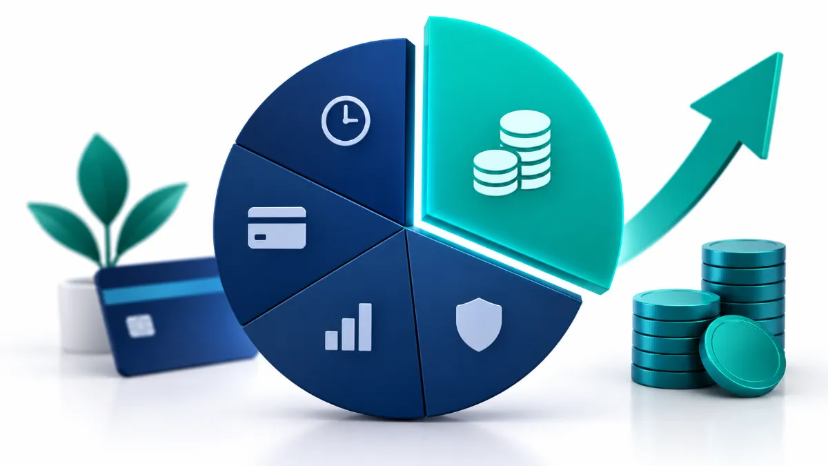 FICO credit utilization ratio breakdown showing amounts owed impacting credit scores.