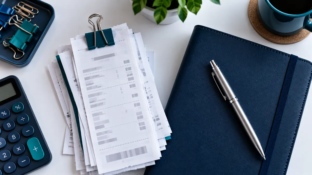 business-receipts Organizing business receipts to reduce self-employment tax impact.