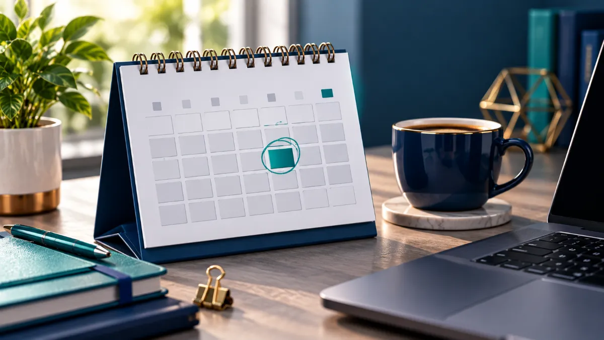 deadline-calander Annual enrollment period deadline calendar for 2026 benefits.