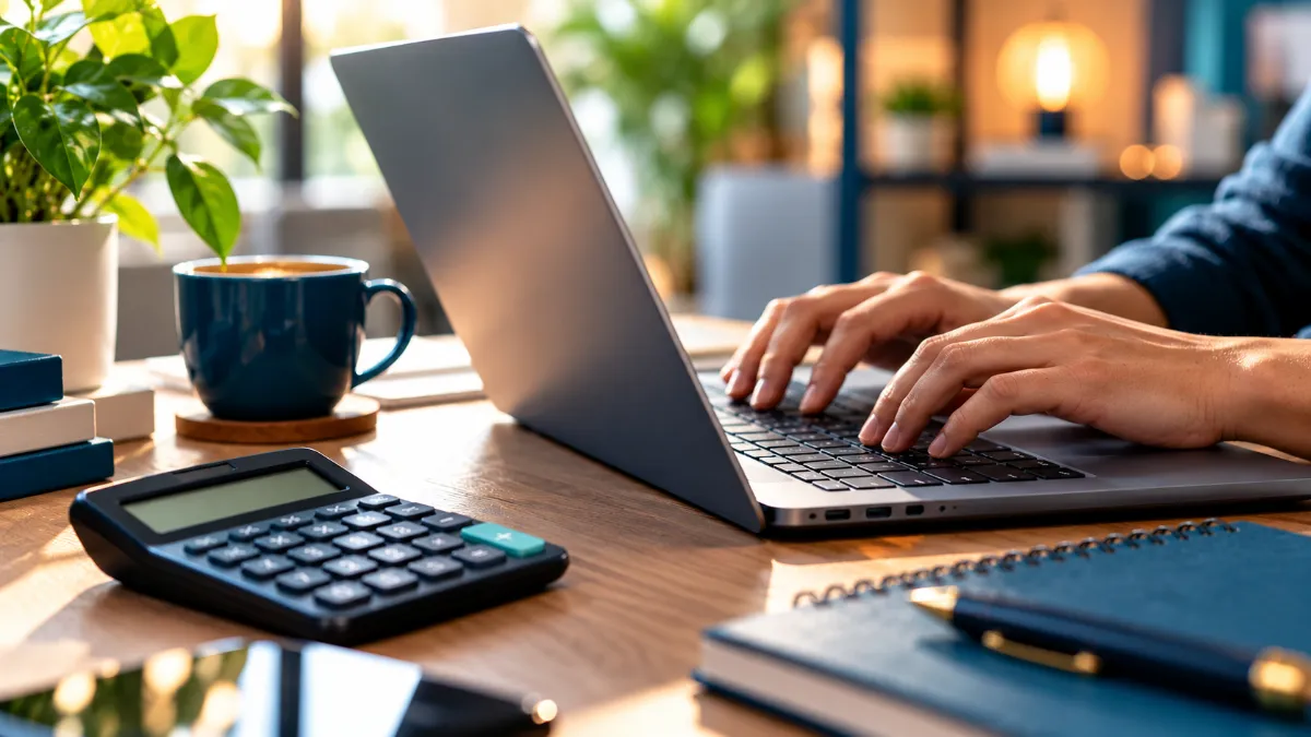 Calculating-taxable-brokerage Calculating taxable brokerage account profits using an investment return calculator.