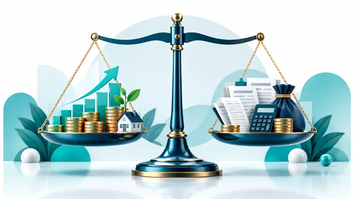 navy-balance-scale Using the capital loss deduction limit to offset investment gains.